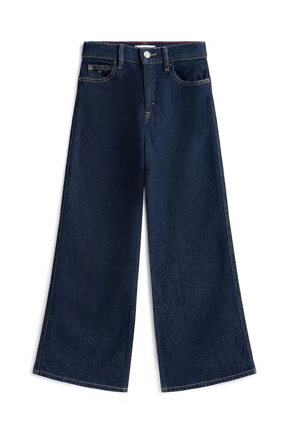 Detské rifle Tommy Hilfiger MABEL KG0KG08961.116.122.PPY2 tmavomodrá SS26