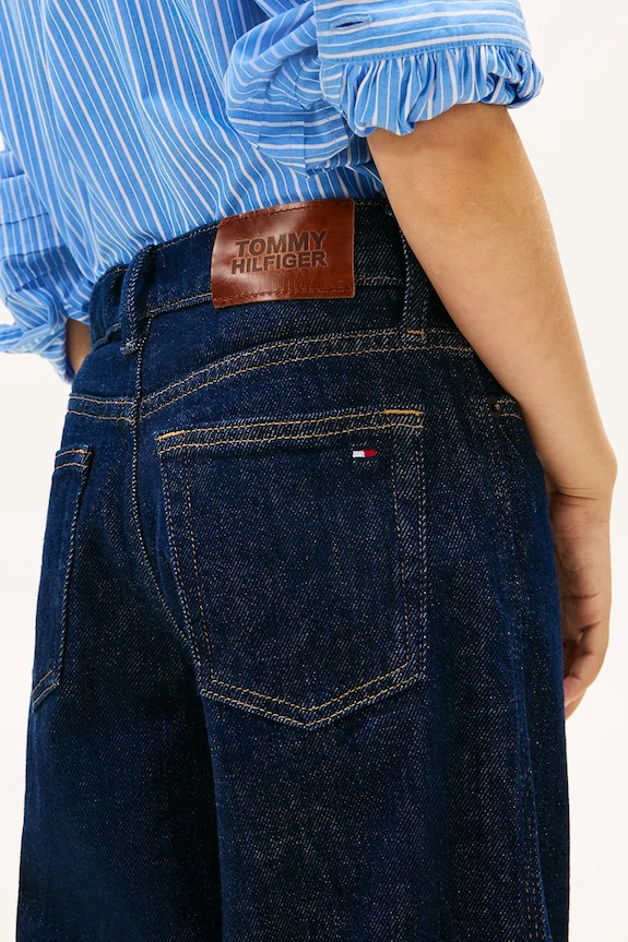 Tommy Hilfiger jeans copii MABEL KG0KG08961.128.176.PPY2 bleumarin