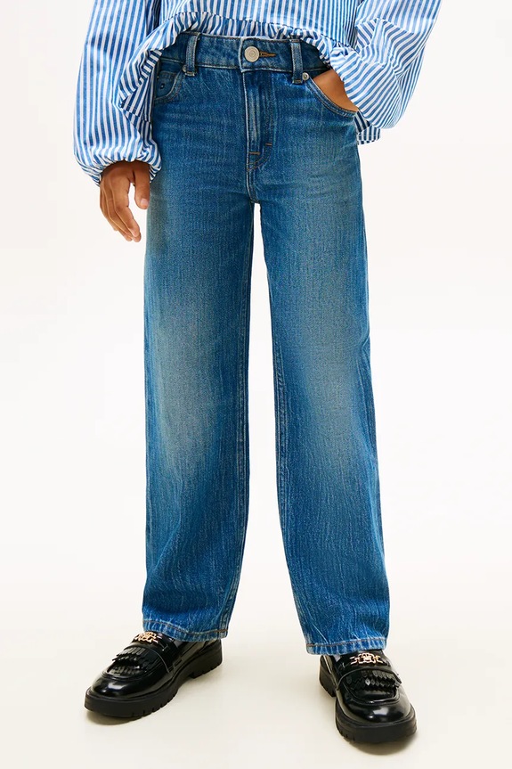 Tommy Hilfiger jeans per bambini GIRLFRIEND regolabile blu KG0KG08965.128.176.PPY2