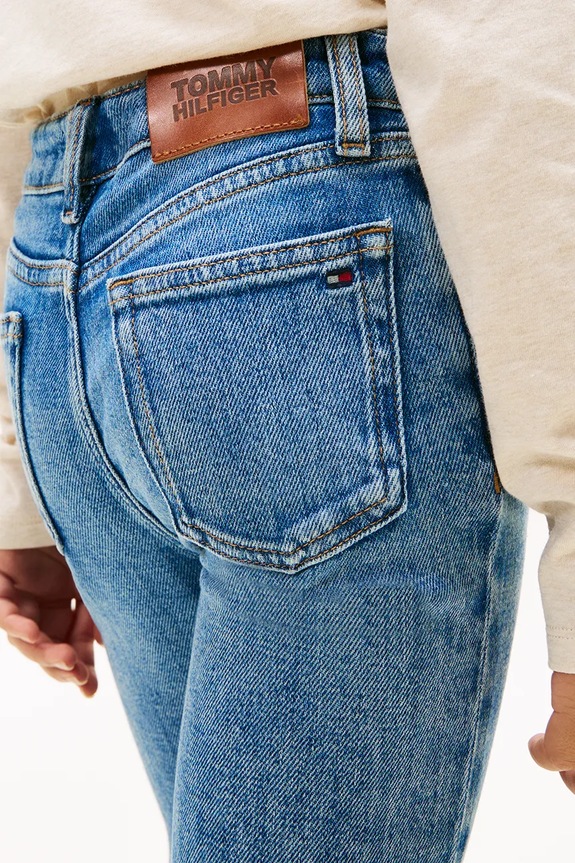 Tommy Hilfiger jeans per bambini FLARE KG0KG09268.128.176.PPY2 blu