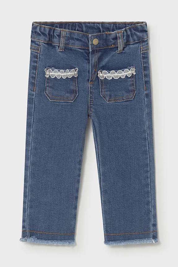 Mayoral jeansy dziecięce 1511.4F.Baby.PPY2 niebieski SS26