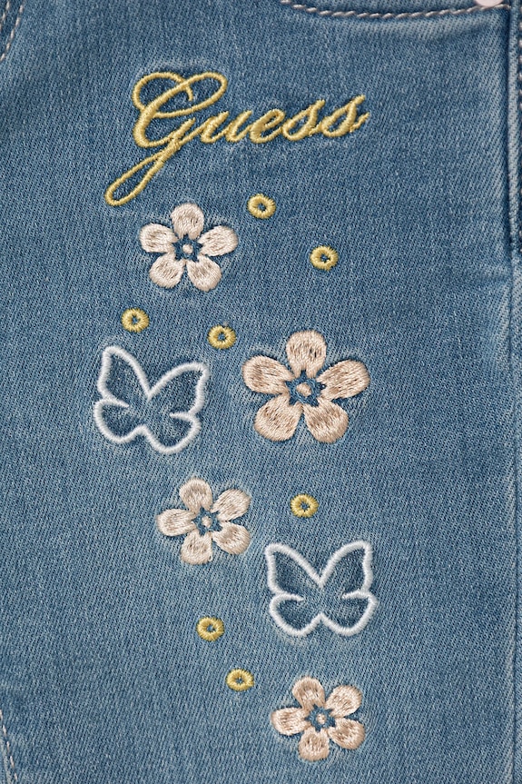 Dziewczynka Guess jeansy dziecięce K6RA04.D4CA0.PPY2 niebieski