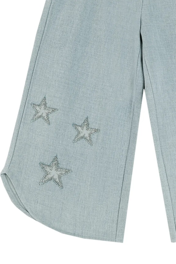 Traperice Donsje Hauke Denim Trousers Stars 4116001 plava