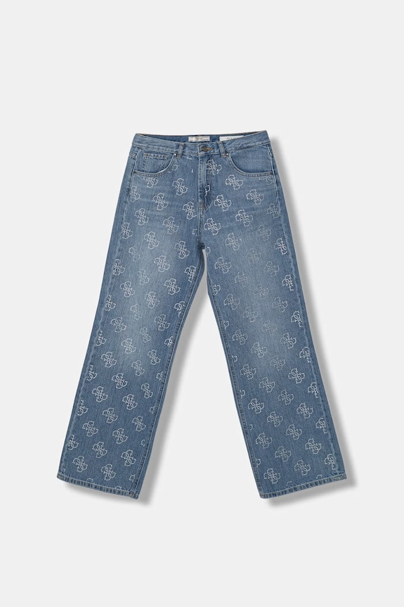 Guess széles szárú gyerek farmer kék J6GA00.D45E0.PPY2.M