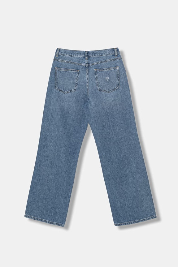 Guess széles szárú gyerek farmer J6GA00.D45E0.PPY2.M kék SS26