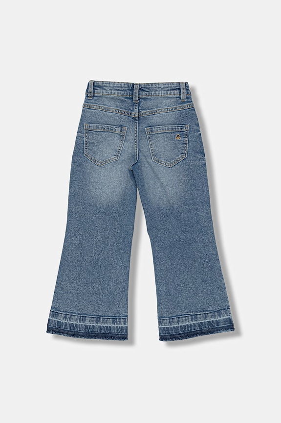 United Colors of Benetton jeansy flare dziecięce 45ONCE04Q.G.Stagionale granatowy SS26