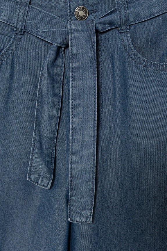 Dziewczynka United Colors of Benetton jeansy straight dziecięce 4FFKCE03Q.G.Riproposto granatowy