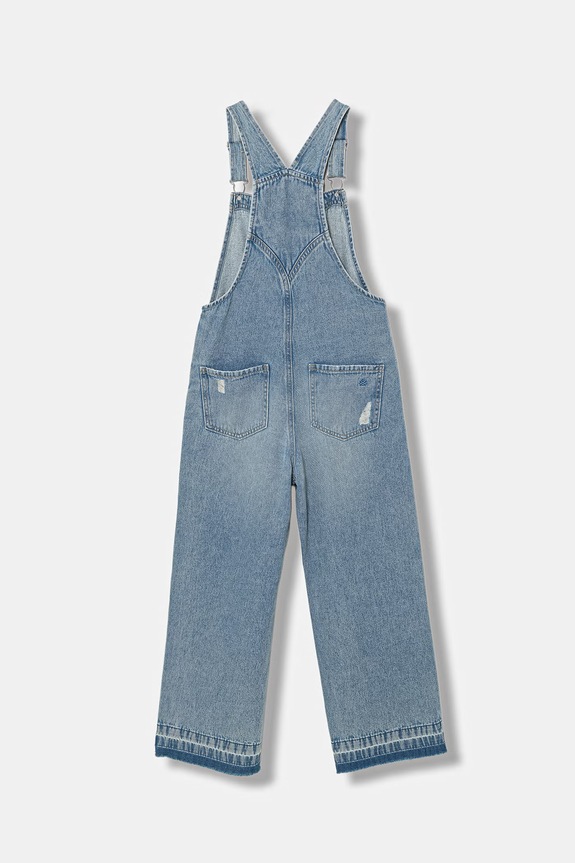 United Colors of Benetton ogrodniczki dziecięce 4KEHCT01A.G.Stagionale niebieski SS26