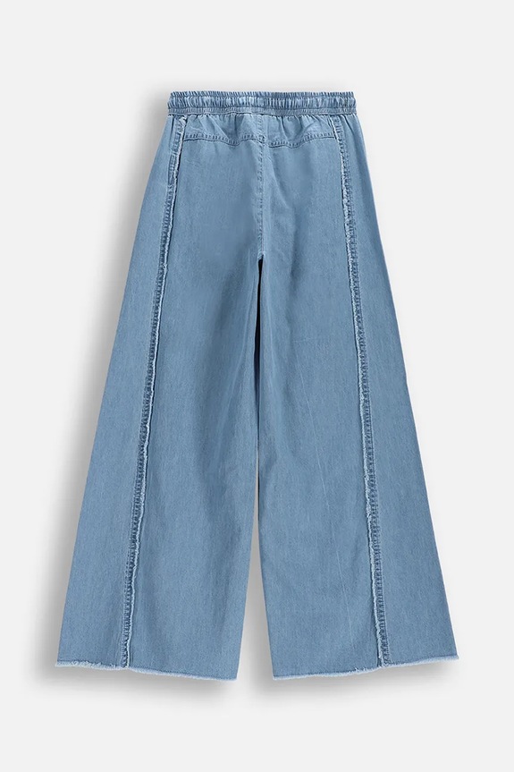 Coccodrillo wide leg traperice za djecu WC6123101GGJ plava SS26