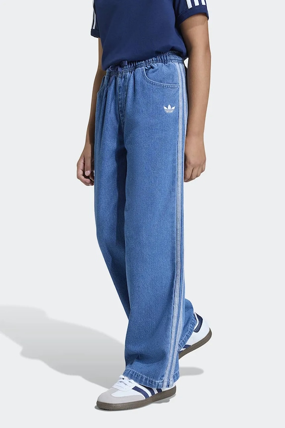 Dječje traperice adidas Originals podesivo plava KE2850