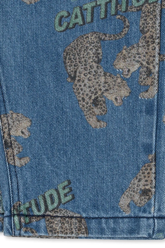 Konges Sløjd jeansy dziecięce MAGOT PANTS GOTS KS104973.PPY2 granatowy