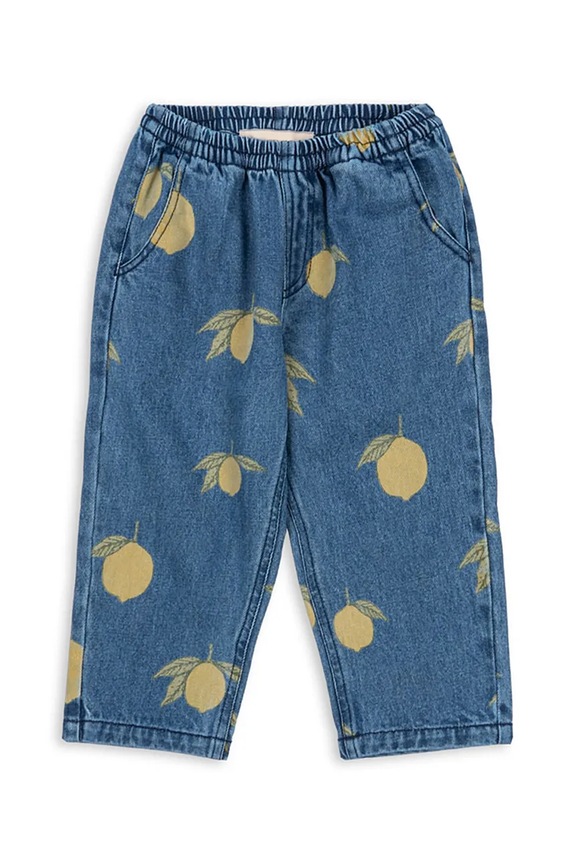 Konges Sløjd jeansy dziecięce MAGOT PANTS GOTS KS104973.PPY2 granatowy SS26