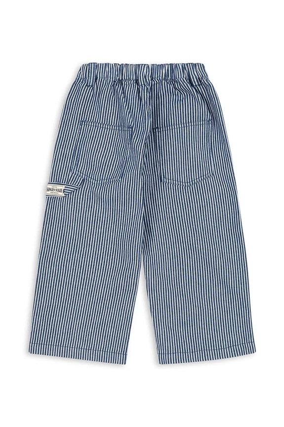 Chlapec Detské rifle Konges Sløjd LUC PANTS GOTS KS104957.PPY2 modrá