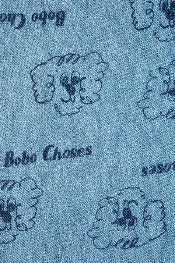 Chłopiec Bobo Choses jeansy dziecięce Pickles The Dog 126AC096 niebieski