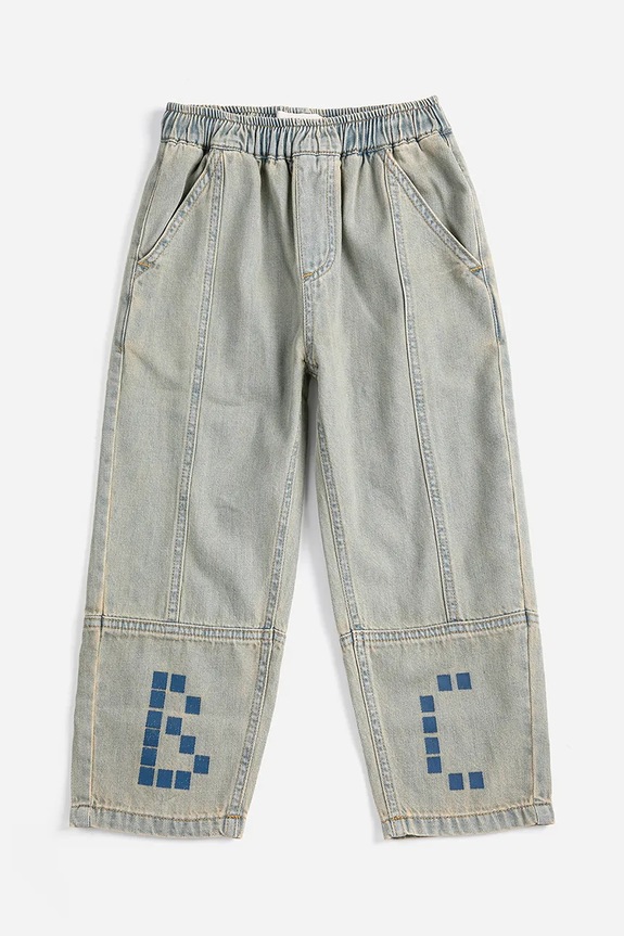 Bobo Choses jeans copii 126AC098 albastru SS26