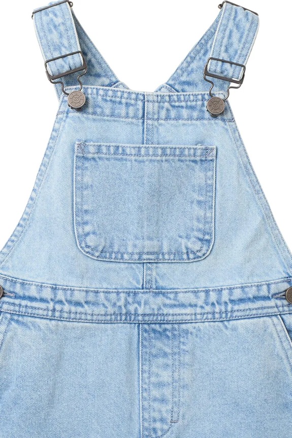 Wheat salopete din denim pentru copii albastru 2780.432.GOTS