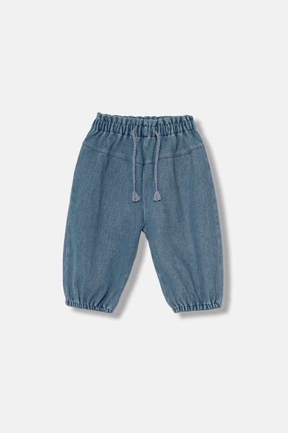 United Colors of Benetton jeansy niemowlęce granatowy 4I42AF01R.W.Stagionale