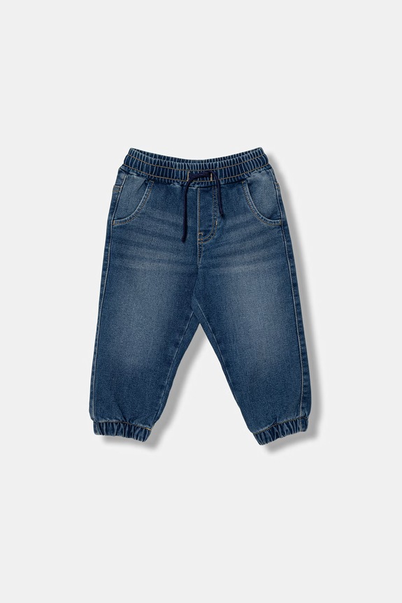 United Colors of Benetton Jeansy jogger dziecięce granatowy 44LGGF01V.P.Riproposto