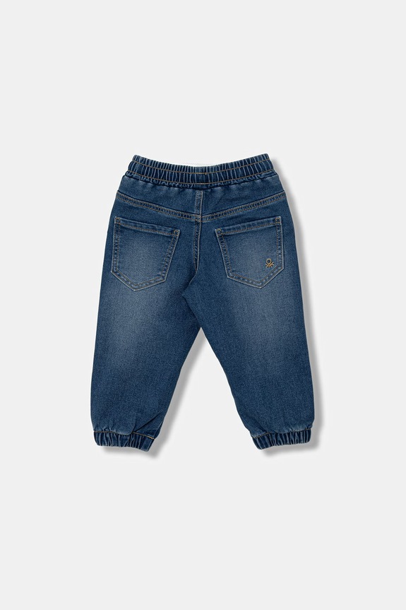 United Colors of Benetton Jeansy jogger dziecięce 44LGGF01V.P.Riproposto granatowy SS26