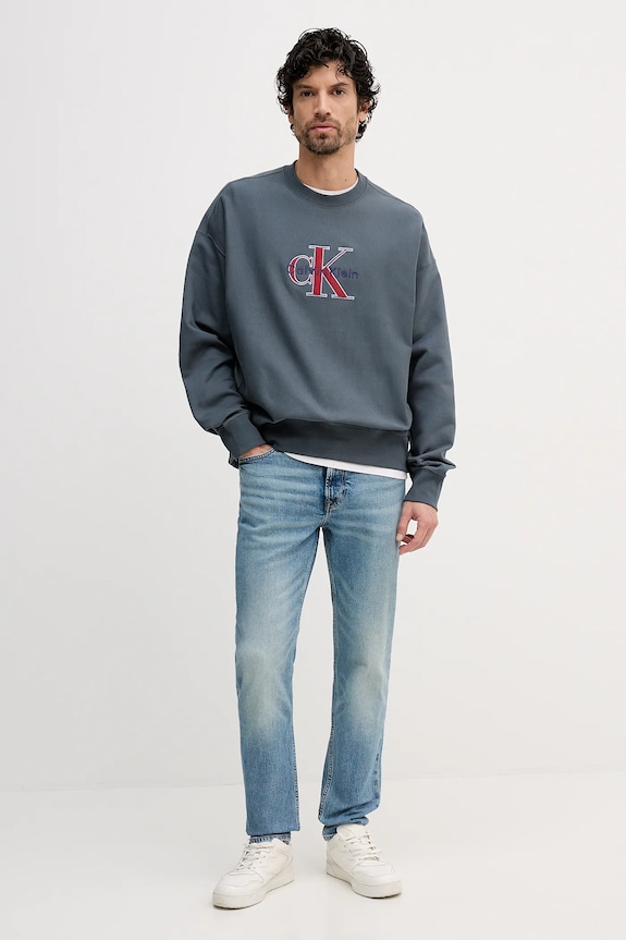 Calvin Klein Jeans jeansy LV04RE700G niebieski SS26