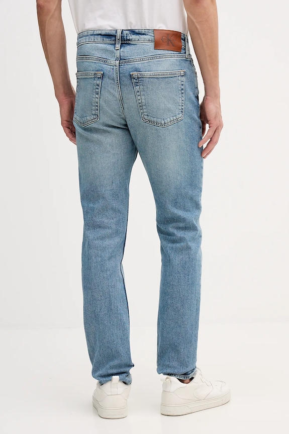 Odzież Calvin Klein Jeans jeansy LV04RE700G niebieski