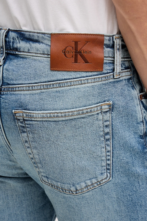 Calvin Klein Jeans jeansy niebieski LV04RE700G
