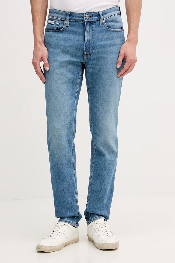 Rifle Calvin Klein Jeans modrá LV04RE776G