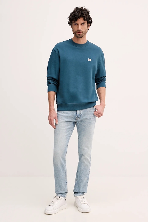 Calvin Klein Jeans jeansy LV04RE778G niebieski SS26
