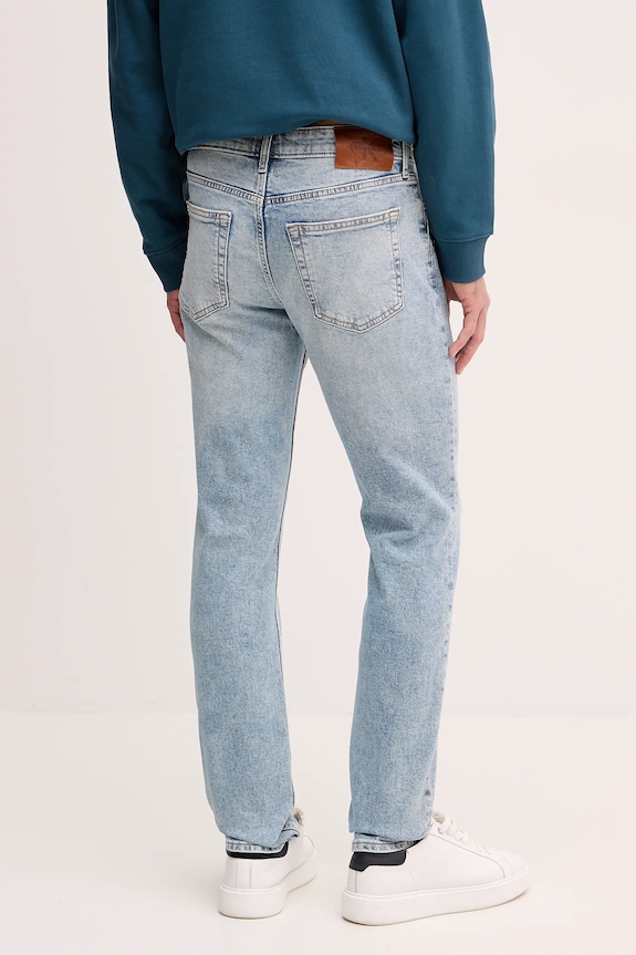 Odzież Calvin Klein Jeans jeansy LV04RE778G niebieski
