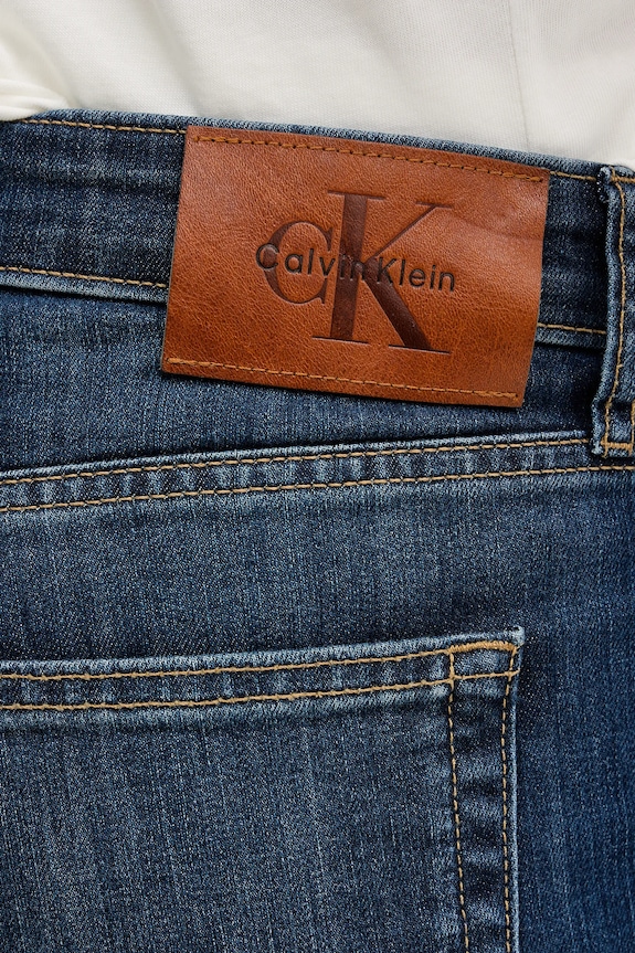 Rifle Calvin Klein Jeans modrá LV04RE779G