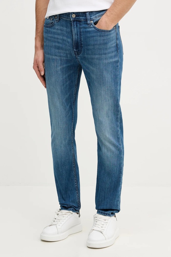 Rifle Calvin Klein Jeans modrá LV04RE781G