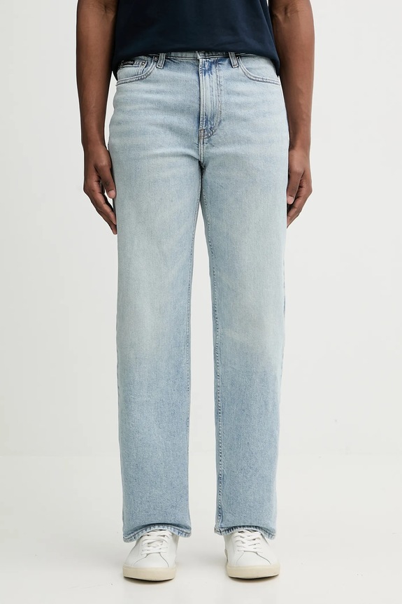 Calvin Klein Jeans jeansy niebieski LV04RE783G