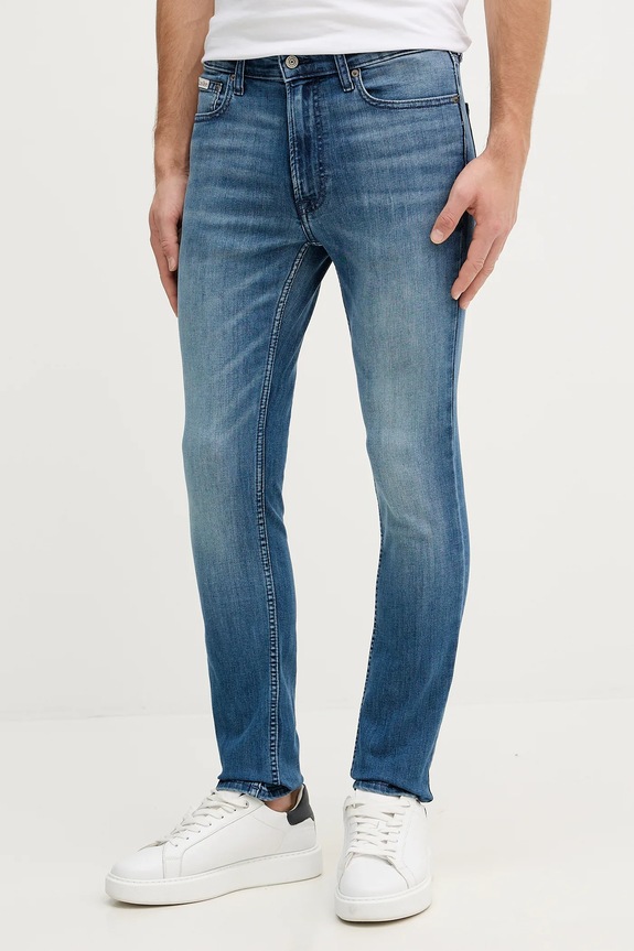 Rifle Calvin Klein Jeans modrá LV04RE784G