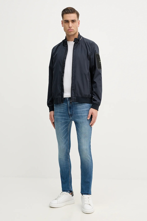 Rifle Calvin Klein Jeans LV04RE784G modrá SS26
