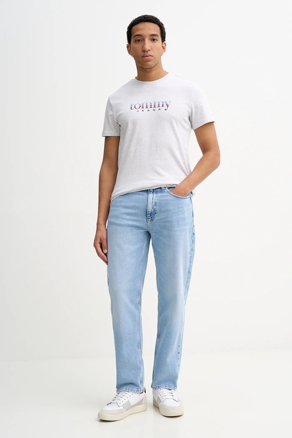 Tommy Jeans jeansy DM0DM22576 niebieski SS26