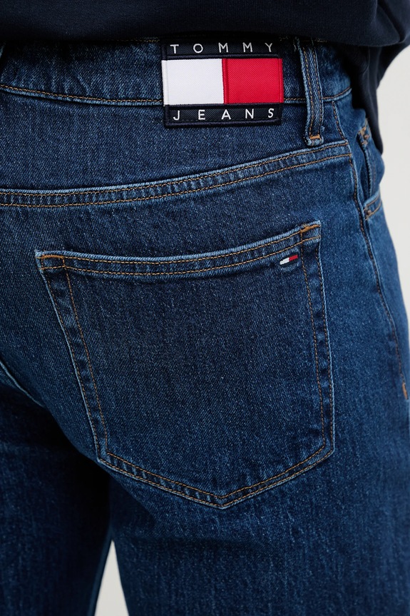 Rifle Tommy Jeans modrá DM0DM22580