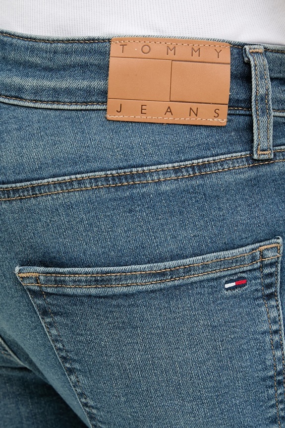 Rifle Tommy Jeans modrá DM0DM22581