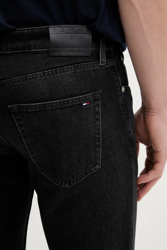 Tommy Jeans jeans negru DM0DM22590