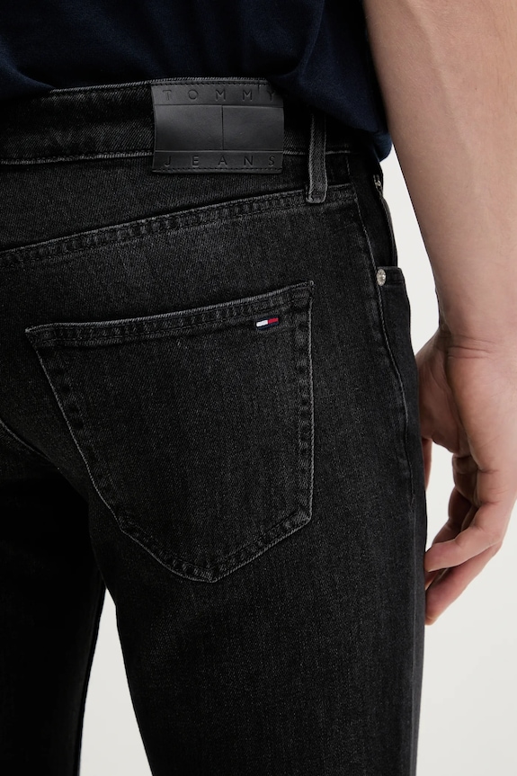 Tommy Jeans jeans negru DM0DM22590