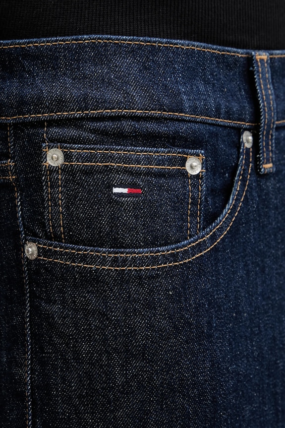 Rifle Tommy Jeans tmavomodrá DM0DM22716