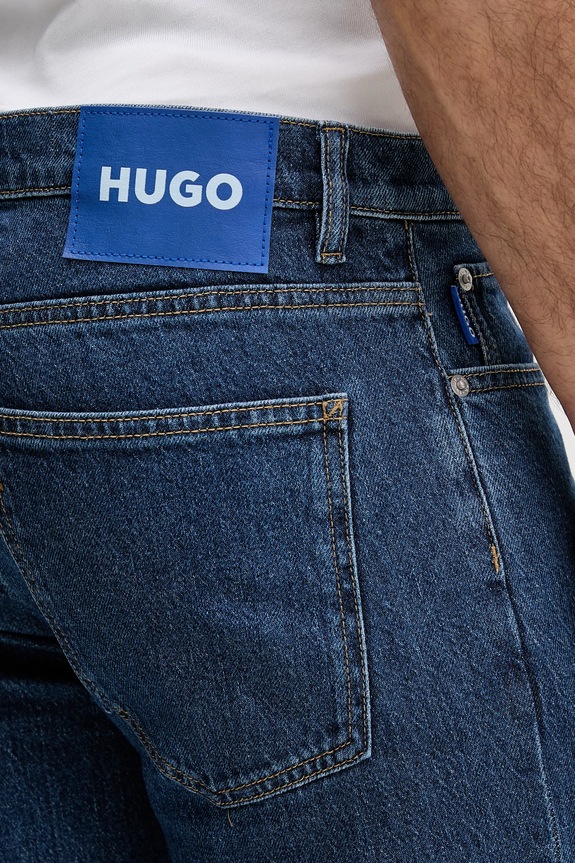 Hugo Blue jeansy Zane fioletowy 50551886