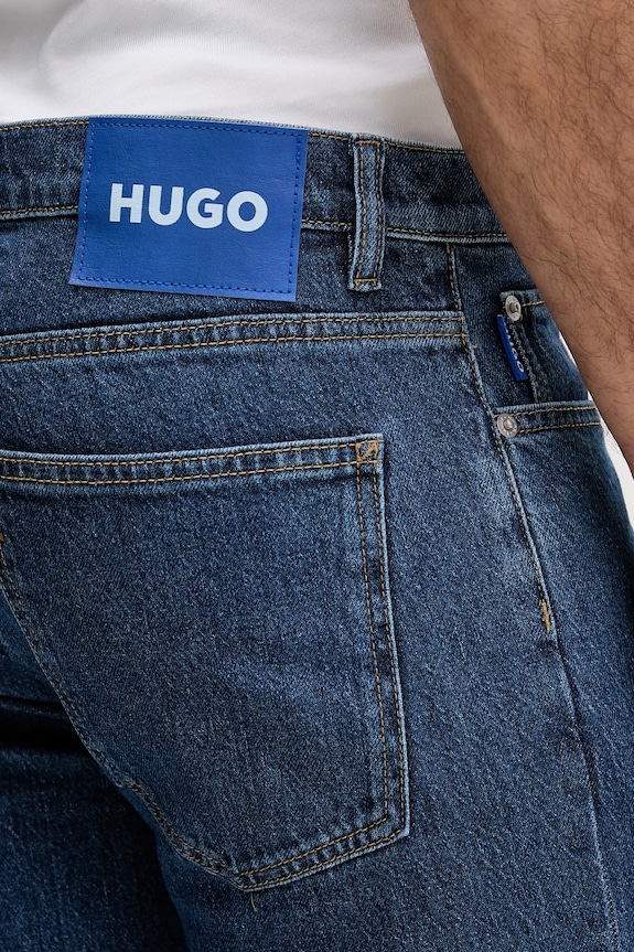 Hugo Blue jeansy Zane fioletowy 50551886