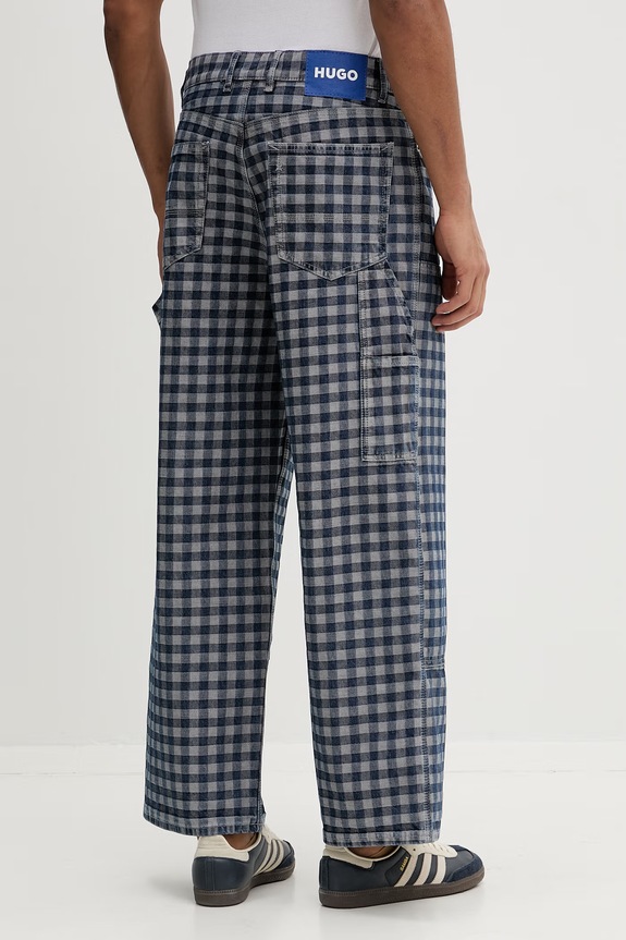 Odzież Hugo Blue jeansy CARPENTER/M 50556291 granatowy
