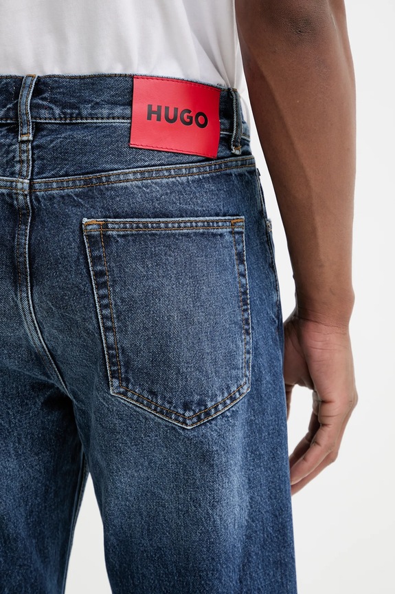 HUGO jeansy HUGO 840 granatowy 50554199