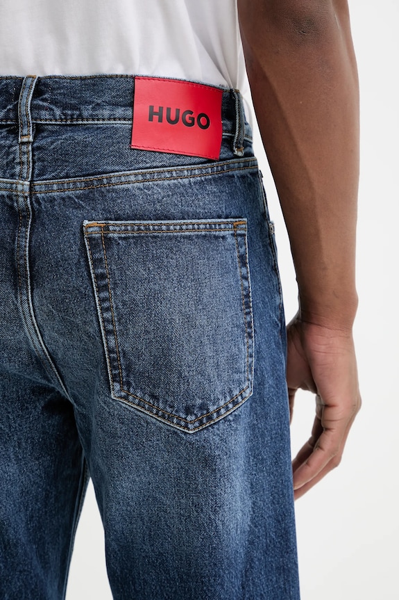 HUGO jeansy HUGO 840 granatowy 50554199