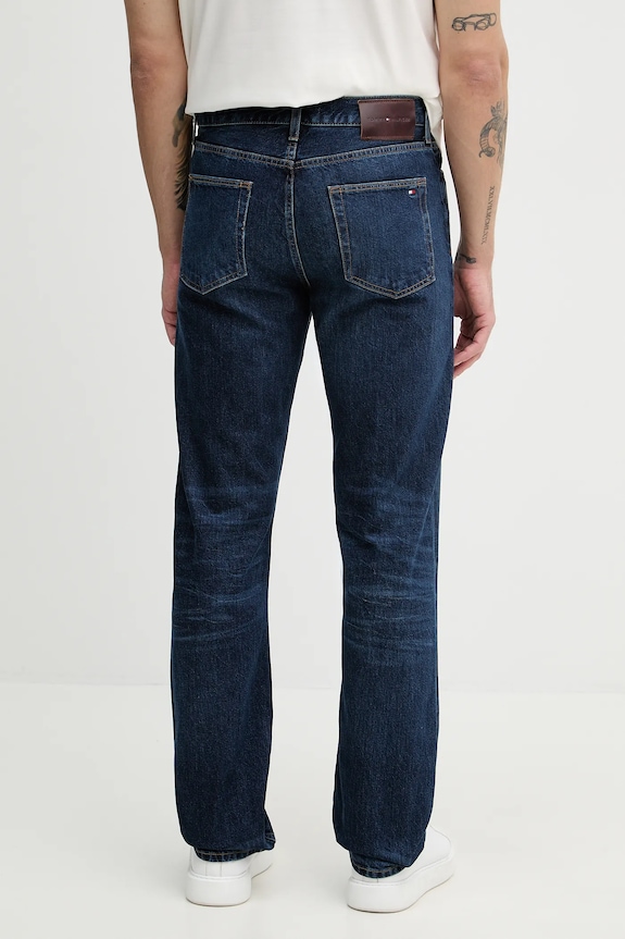 Odzież Tommy Hilfiger jeansy MW0MW41887 granatowy