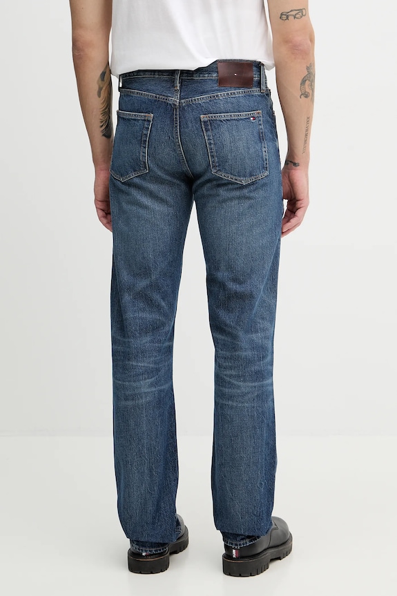 Odzież Tommy Hilfiger jeansy MW0MW41888 granatowy