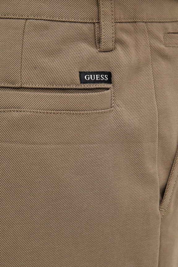 Guess spodnie CORONADO zielony M6RB45.WI702