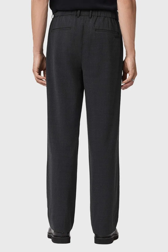AllSaints pantaloni cu lână M023TD gri