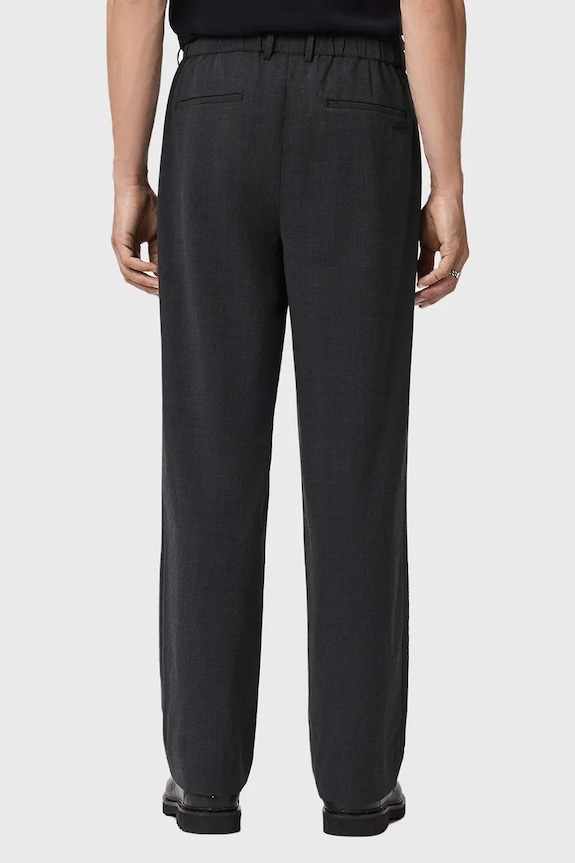 AllSaints pantaloni cu lână M023TD gri